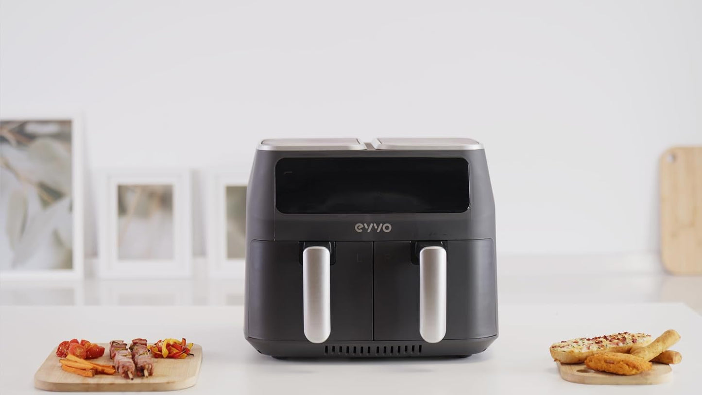EVVO Freidora Sin Aceite Tasty Fryer 8L - Air Fryer con 2800W