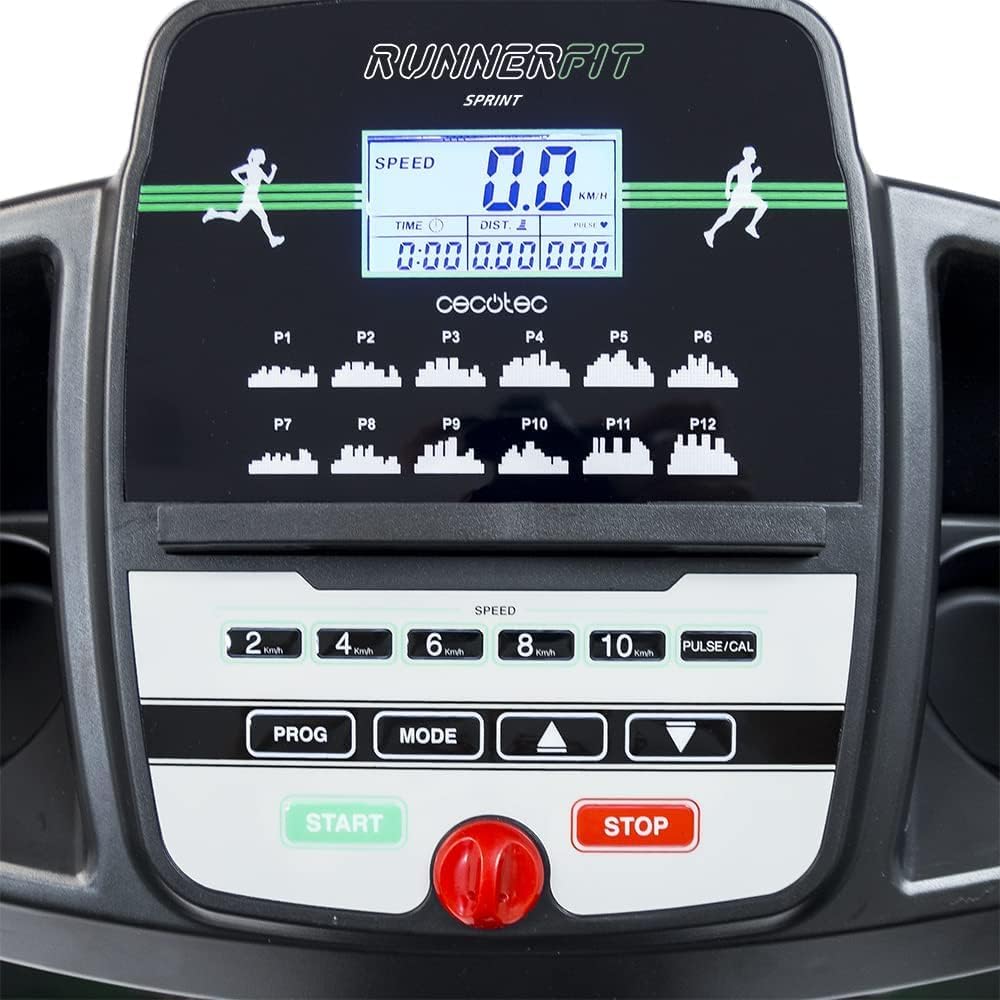 Cecotec Cinta de Correr Eléctrica Plegable RunnerFit Sprint