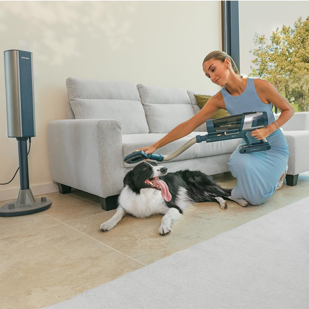 Cecotec Aspiradora Escoba Sin Cable Conga Rockstar 11500 Odyssey Station Connected IA