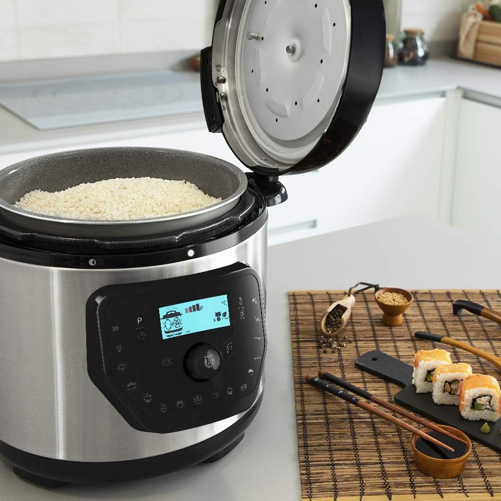Cecotec Olla Programable GM Modelo H Deluxe. Programable 24 horas, Capacidad 6 litros,Sistema de cocción inteligente