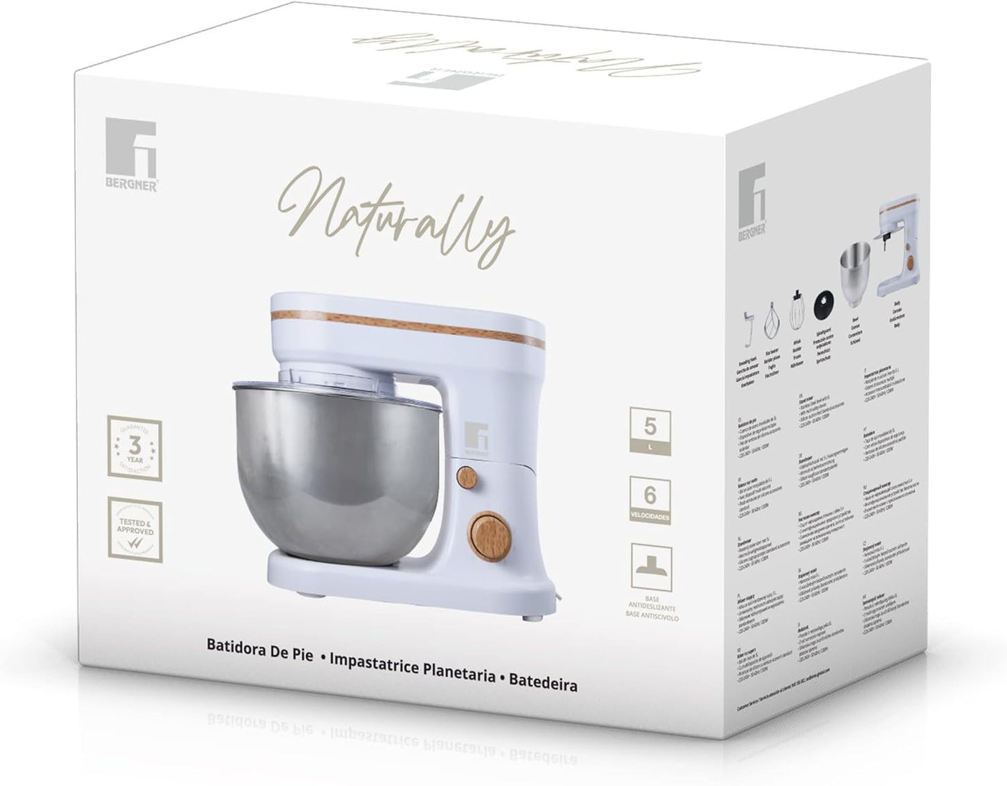 MasterPRO Smart - Batería de Cocina - Set de 6 Piezas Con Tapa de Cristal de 20, 24 y 28cm