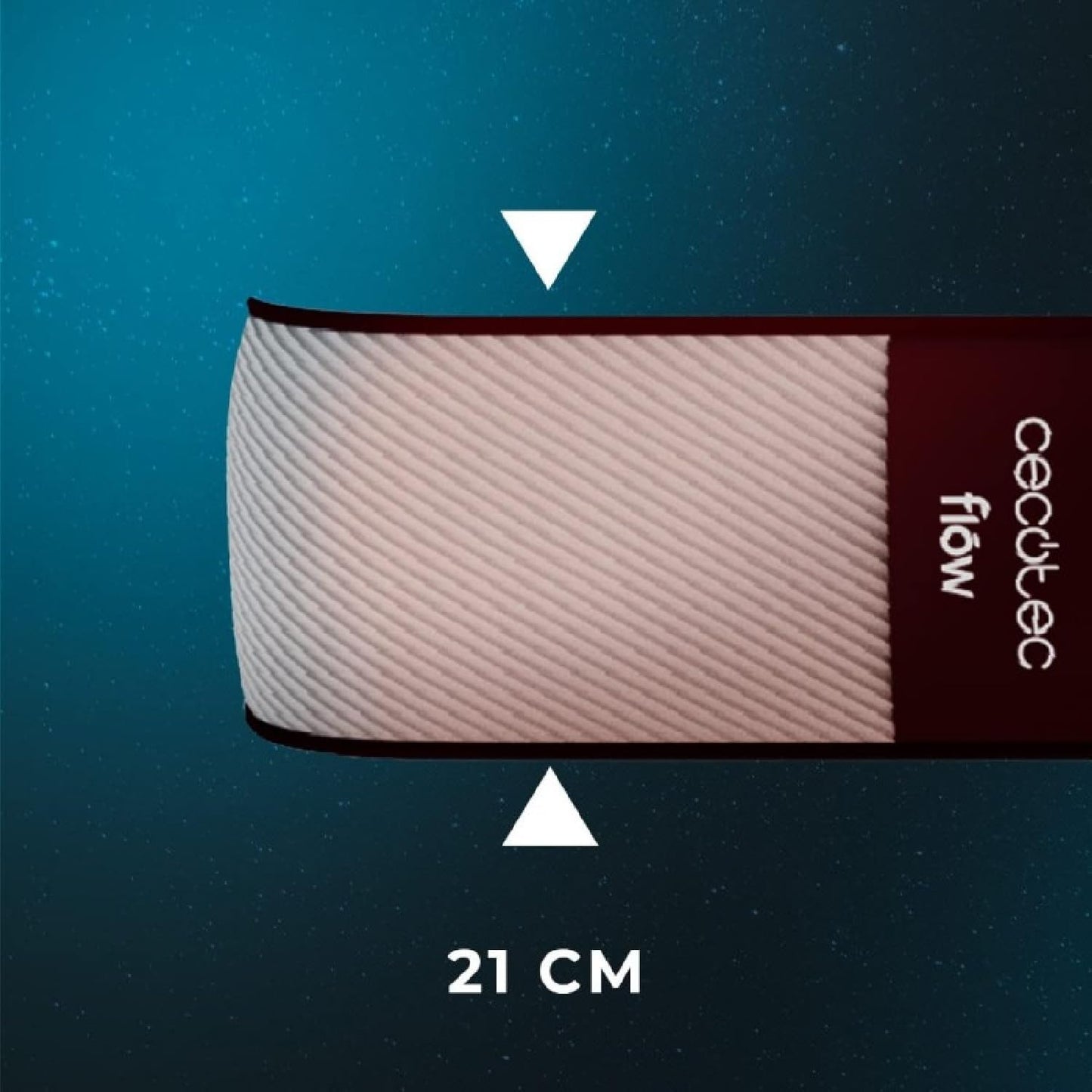 Cecotec Colchón Viscoelástico Flow PureVital 1900 140x190