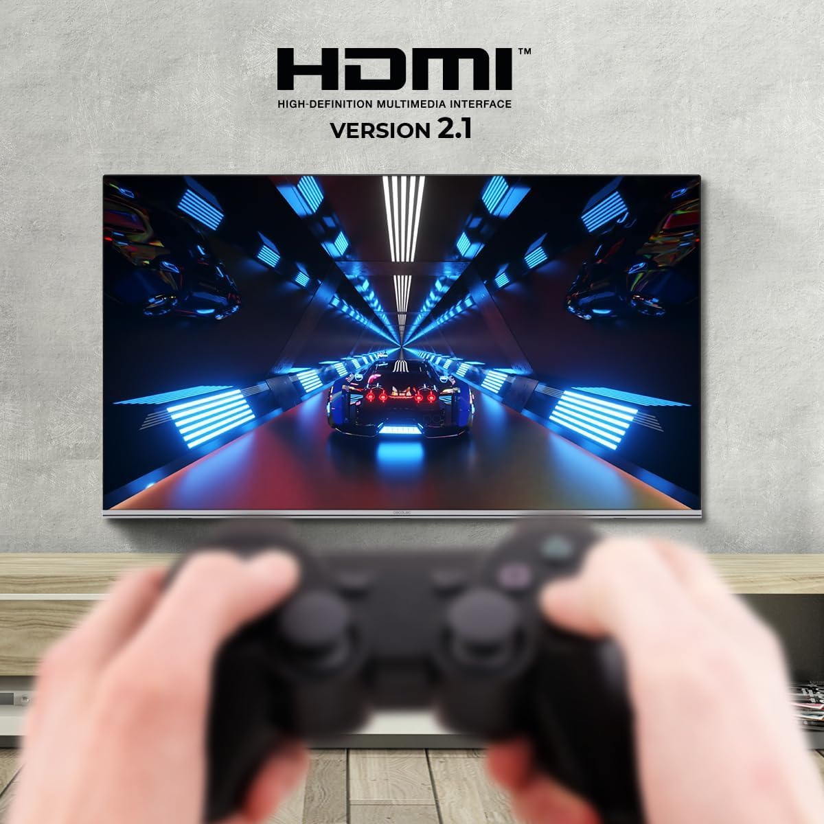 Cecotec Televisor LED 75" Smart TV A3 Series ALU30075S