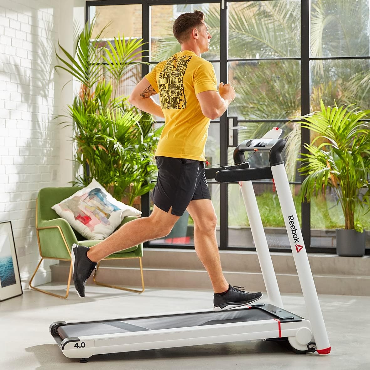 Cinta de Correr Reebok i-Run 4.0 Blanca
