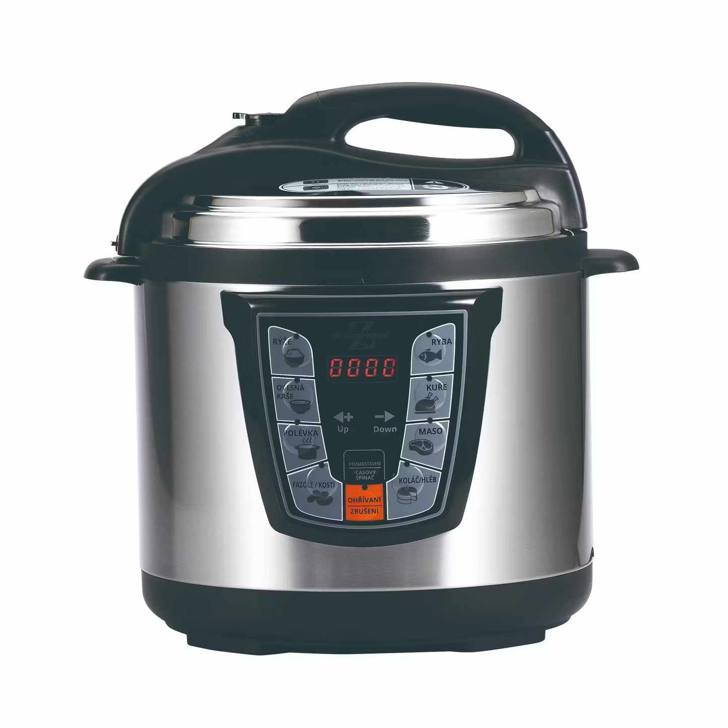 Swiss Home - Olla Express 6L electronica 1000W con accesorios Low Cooker