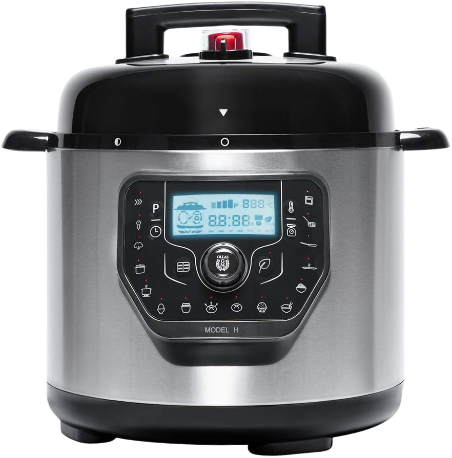 Cecotec Olla Programable GM Modelo H Deluxe. Programable 24 horas, Capacidad 6 litros,Sistema de cocción inteligente