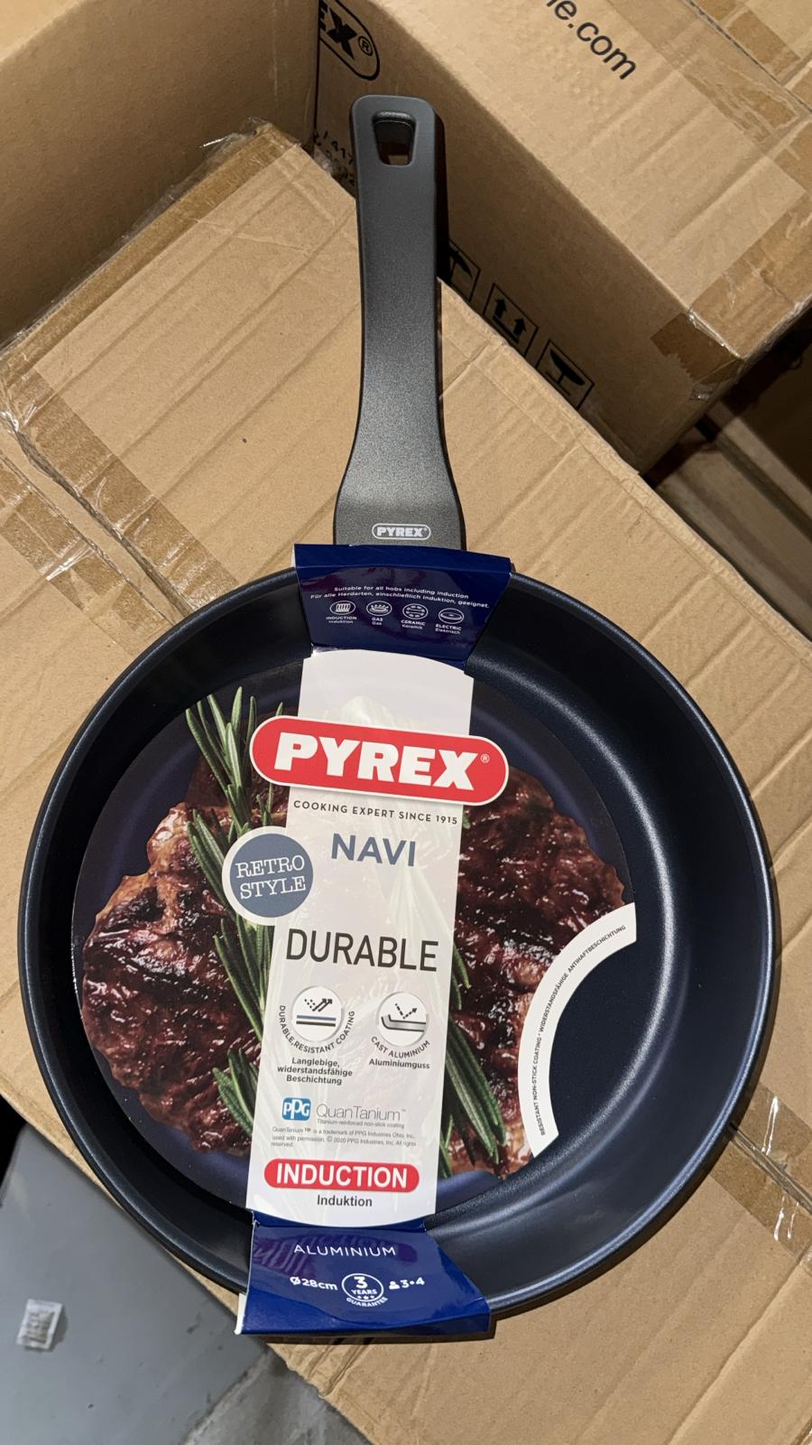 SARTEN 28X6.0CM ALUMINIO FUNDIDO IND NAVI PYREX