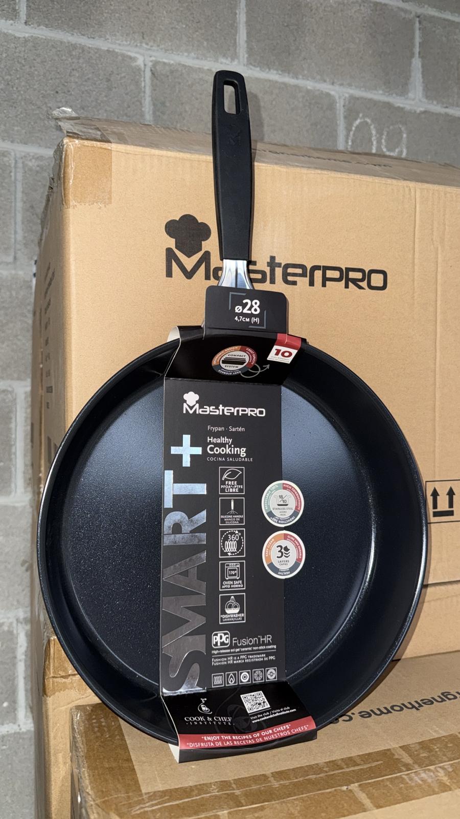 SARTEN 28CM ACERO INOX IND SMART MP