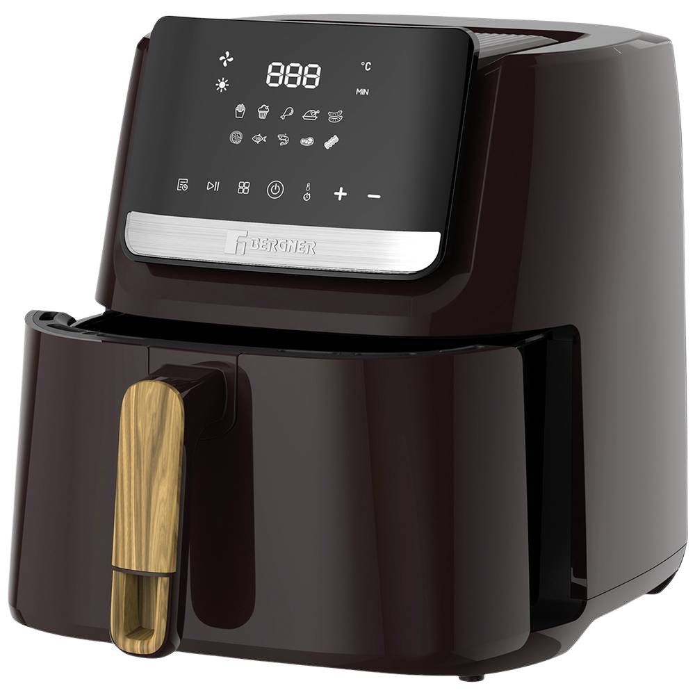FREIDORA DE AIRE 1600W 6.5L 10 PROGRAMAS CHARCOAL BG