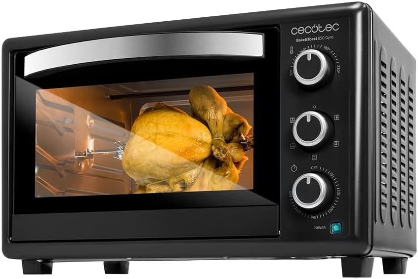 Cecotec Horno de sobremesa Bake&Toast 3090 Black Gyro
