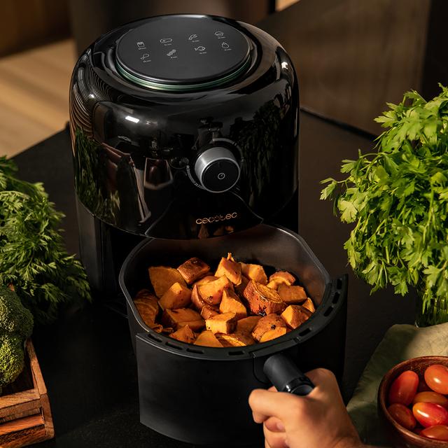 Cecofry Pixel 2500 Freidora sin aceite airfryer 2,5 L manual y compacta con tecnología PerfectCook