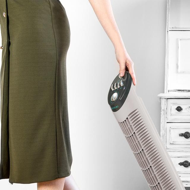 EnergySilence 790 Skyline. Ventilador de Torre con Temporizador, 50 W, 30'' (76cm) de Altura