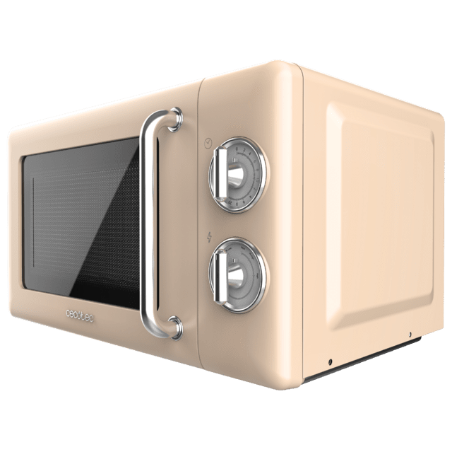 ProClean 5110 Retro Beige Microondas digital con grill de 20 L y 700 W