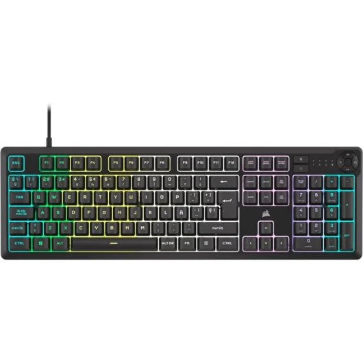 Corsair K55 CORE RGB Teclado Gaming Retroiluminado Negro