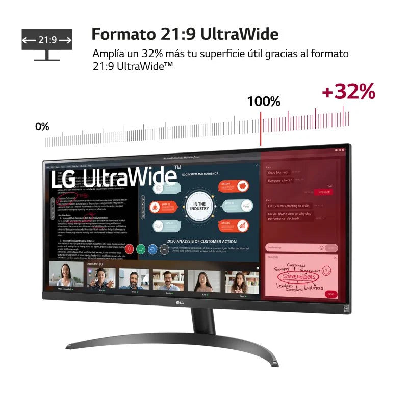 LG 29WP500-B 29" LED IPS UltraWide FullHD 75Hz FreeSync