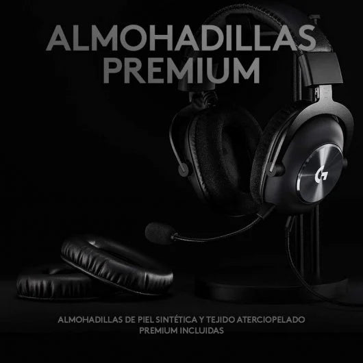 Logitech G PRO X Auriculares Gaming 7.1 Negros