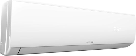 Cecotec Aire Acondicionado Split AirClima 12000 Smartfresh Connected. 12000 BTU, Motor DC, Bomba de calor, Control Wifi, Mando a distancia, Pantalla LED, Sistema Inverter, Cobertura 22 m2