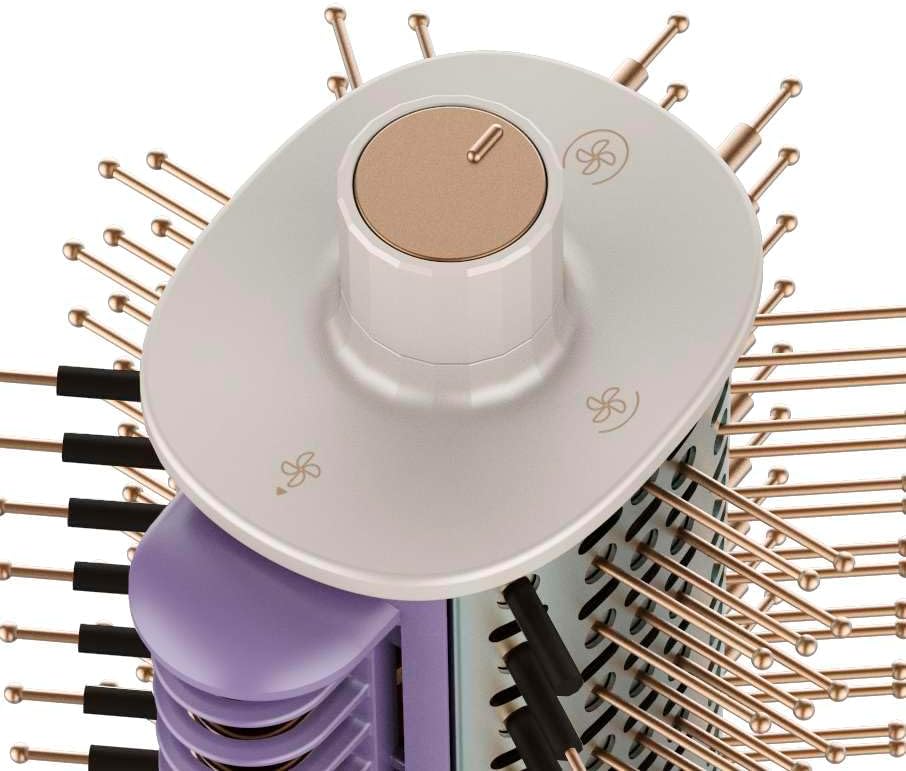 Cecotec Cepillo de Aire 5 en 1 Bamba CeramicCare 5in1 Pro, 1000 W, Cerámica, Tecnología Iónica, 3 Ajustes de Temperatura y 2 Velocidades, Función de Aire Frío, Incluye 5 Cabezales Visita la tienda de Cecotec
