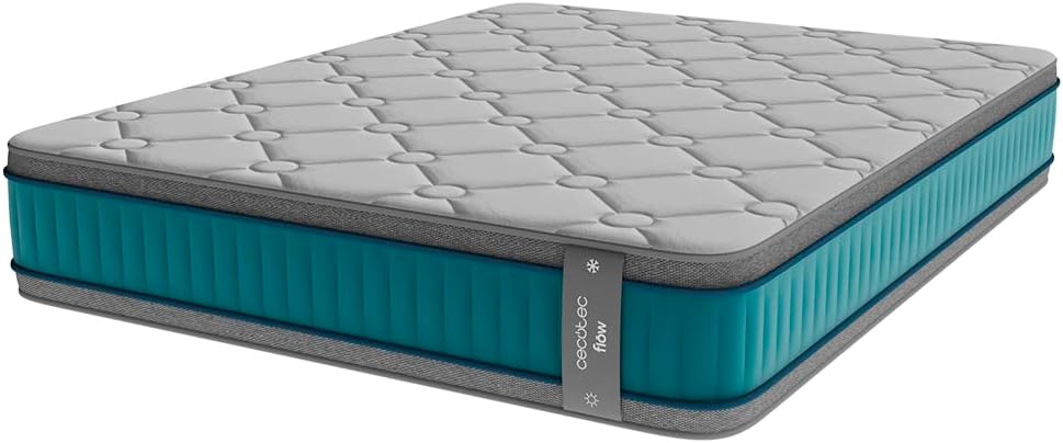 Cecotec Colchón Híbrido Flow 8990 Hybrid 150x190.
