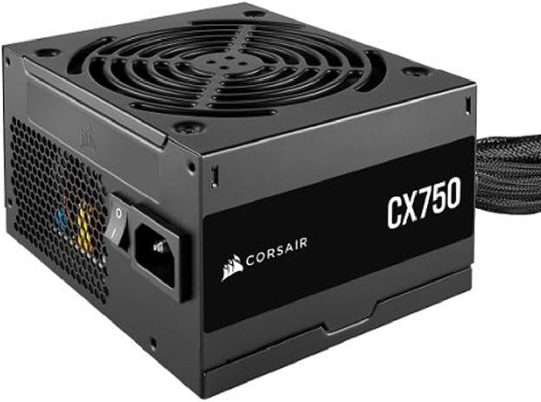 Corsair CX750 80 Plus Bronce no Modular de bajo Ruido ATX 750 W Fuente de alimentación