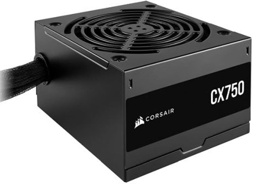 Corsair CX750 80 Plus Bronce no Modular de bajo Ruido ATX 750 W Fuente de alimentación