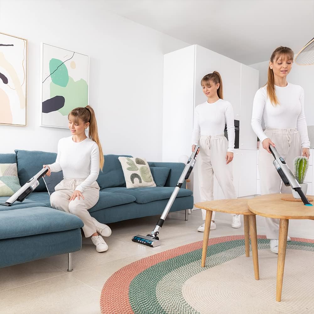 Cecotec Aspirador Vertical sin Cable Ultraligero Scoba 2100 Jalisco