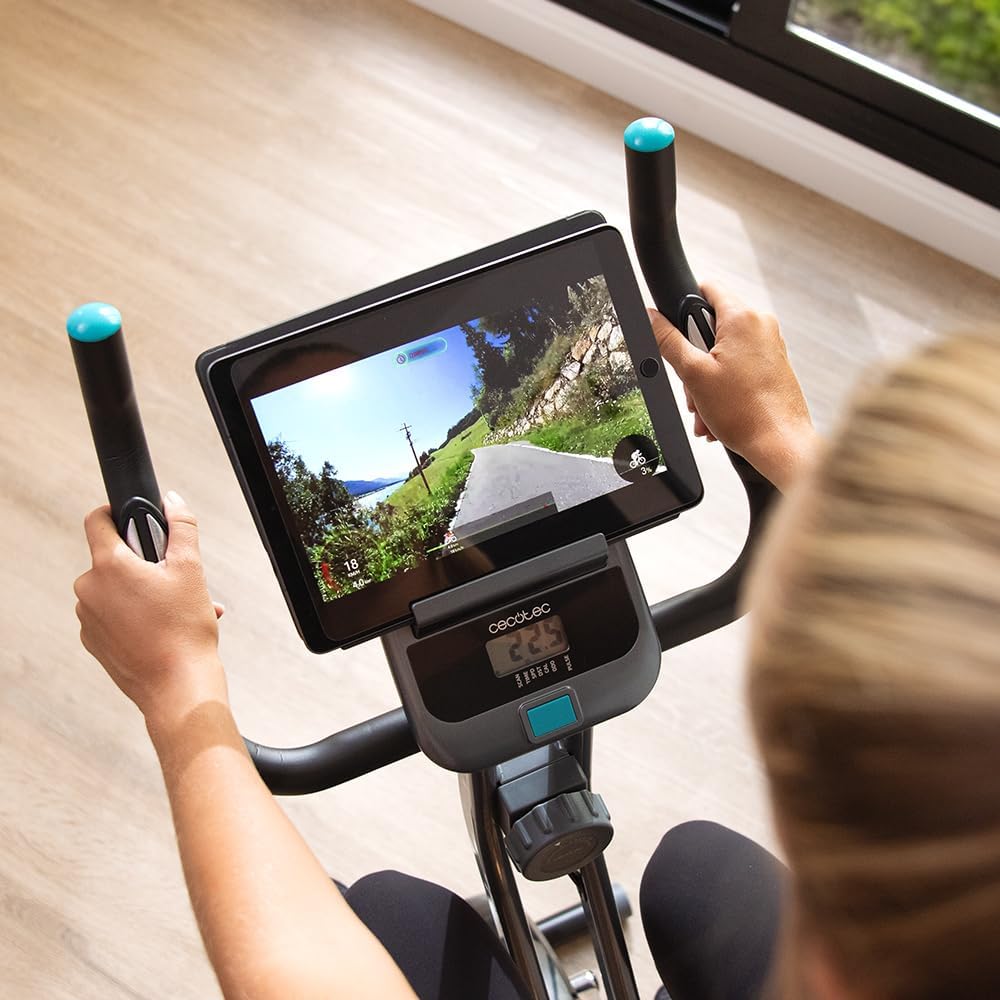Drumfit X-Bike 3000 Neo Bicicleta estática plegable. Pantalla LCD