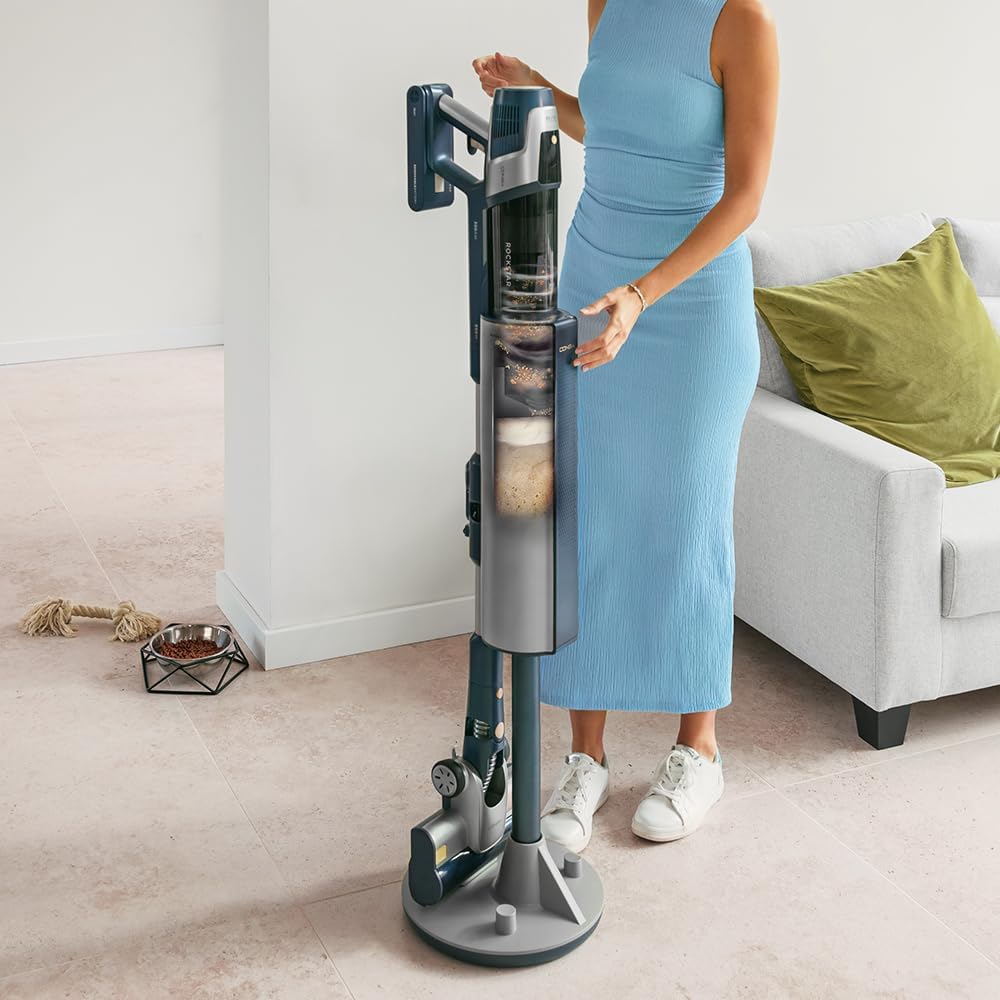 Cecotec Aspiradora Escoba Sin Cable Conga Rockstar 11500 Odyssey Station Connected IA