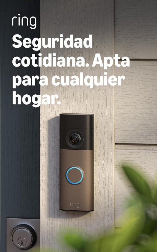 Ring Videotimbre con batería (Battery Video Doorbell)