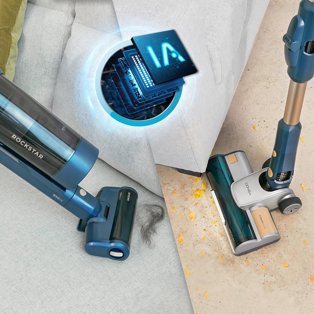Cecotec Aspiradora Escoba Sin Cable Conga Rockstar 11500 Odyssey Station Connected IA