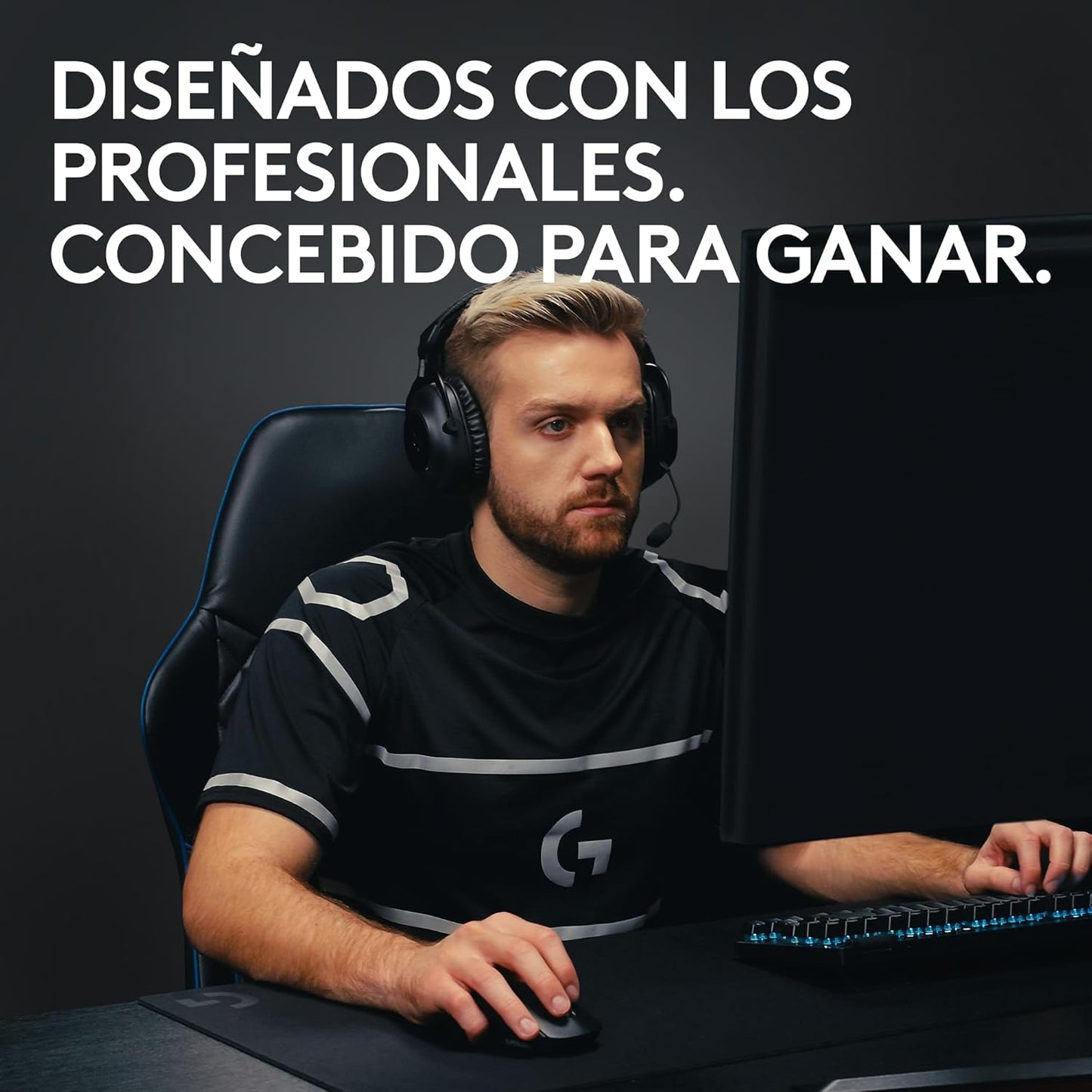 Logitech G Pro X Superlight 2 Lightspeed Ratón Inalámbrico Gaming, Versión Alemana - Negro