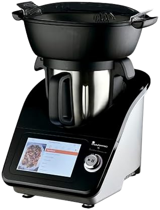 MasterPRO BY CARLO CRACCO - Robot de Cocina Multifunción 1000W - Recipiente Inox 4.5L