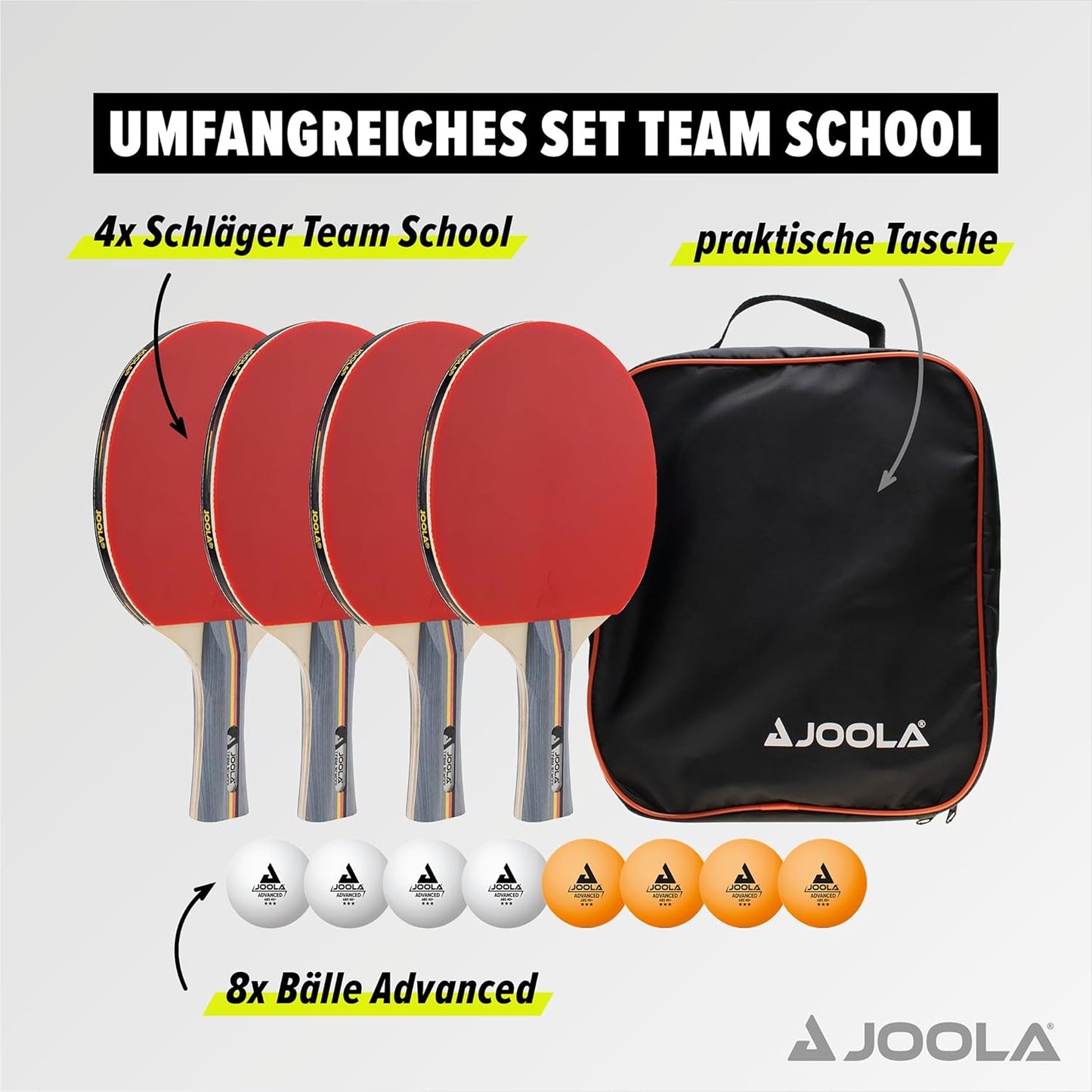 Joola Team School - Juego de Tenis de Mesa