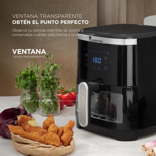 FREIDORA DE AIRE 1300W 4.2L 8 PROGRAMAS ROCKET 420 MP