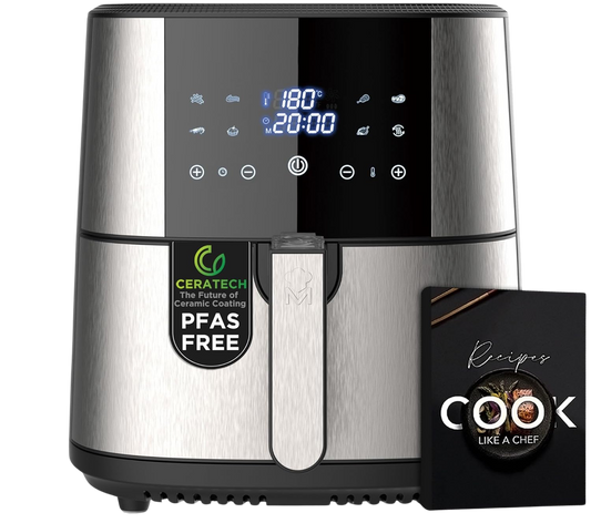 Freidora de Aire Rocket 600 MP (1800 W, 6 L, 8 programas)