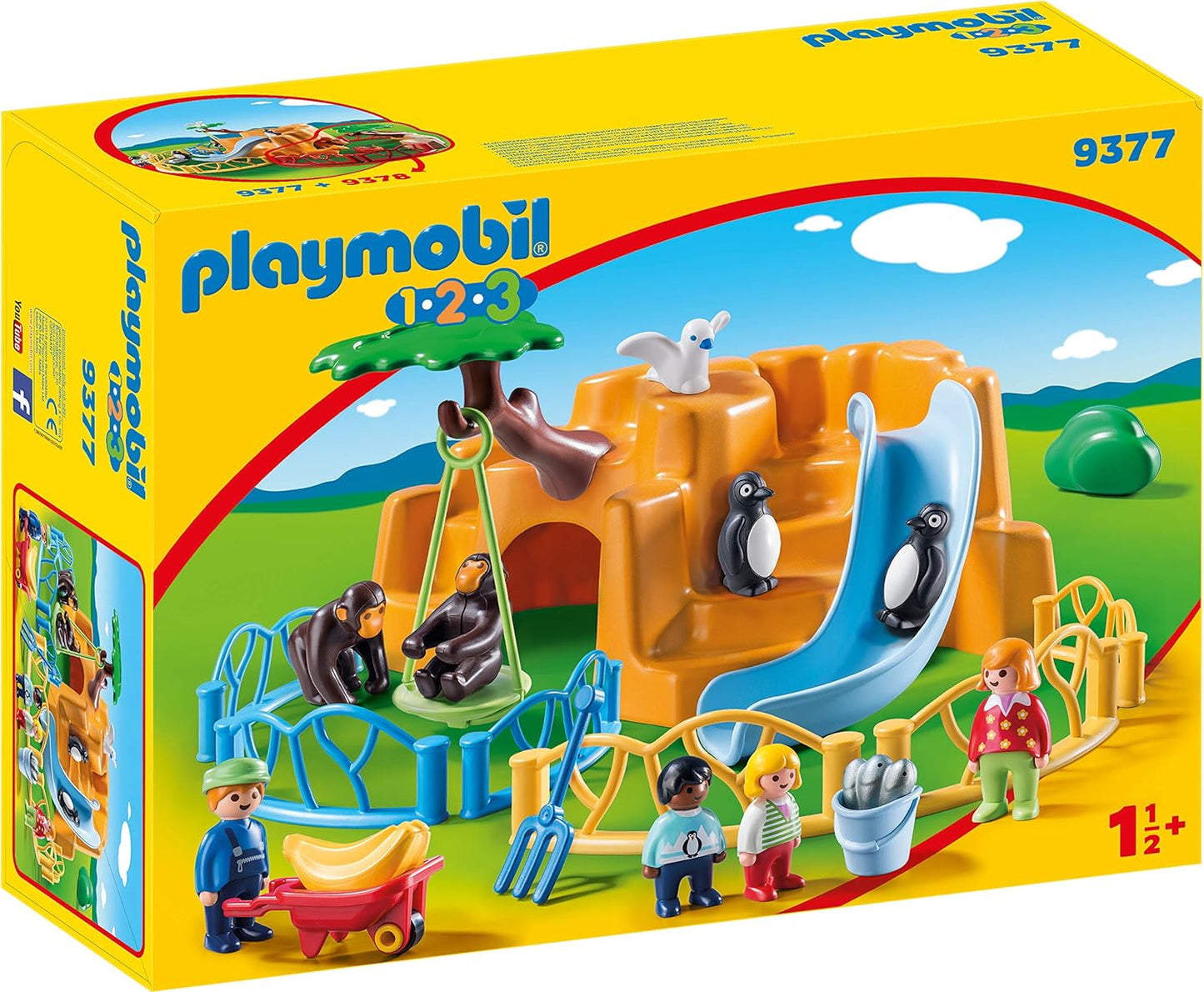 PLAYMOBIL - 1.2.3 Zoo Juguete, Multicolor