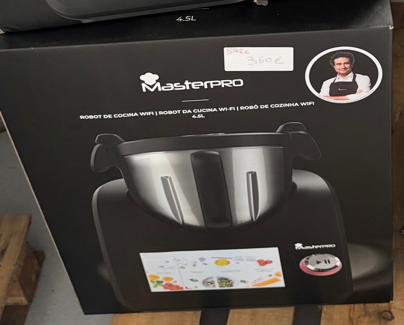 THERMO COOKER 1400W 4.5L 12 PROGRAMAS MASTER PRO