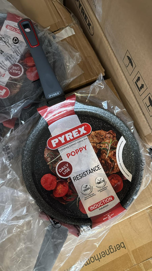 SARTEN 24X4.7CM ALUMINIO FORJADO IND POPPY PYREX