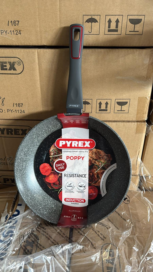 SARTEN 28X5.2CM ALUMINIO FORJADO IND POPPY PYREX