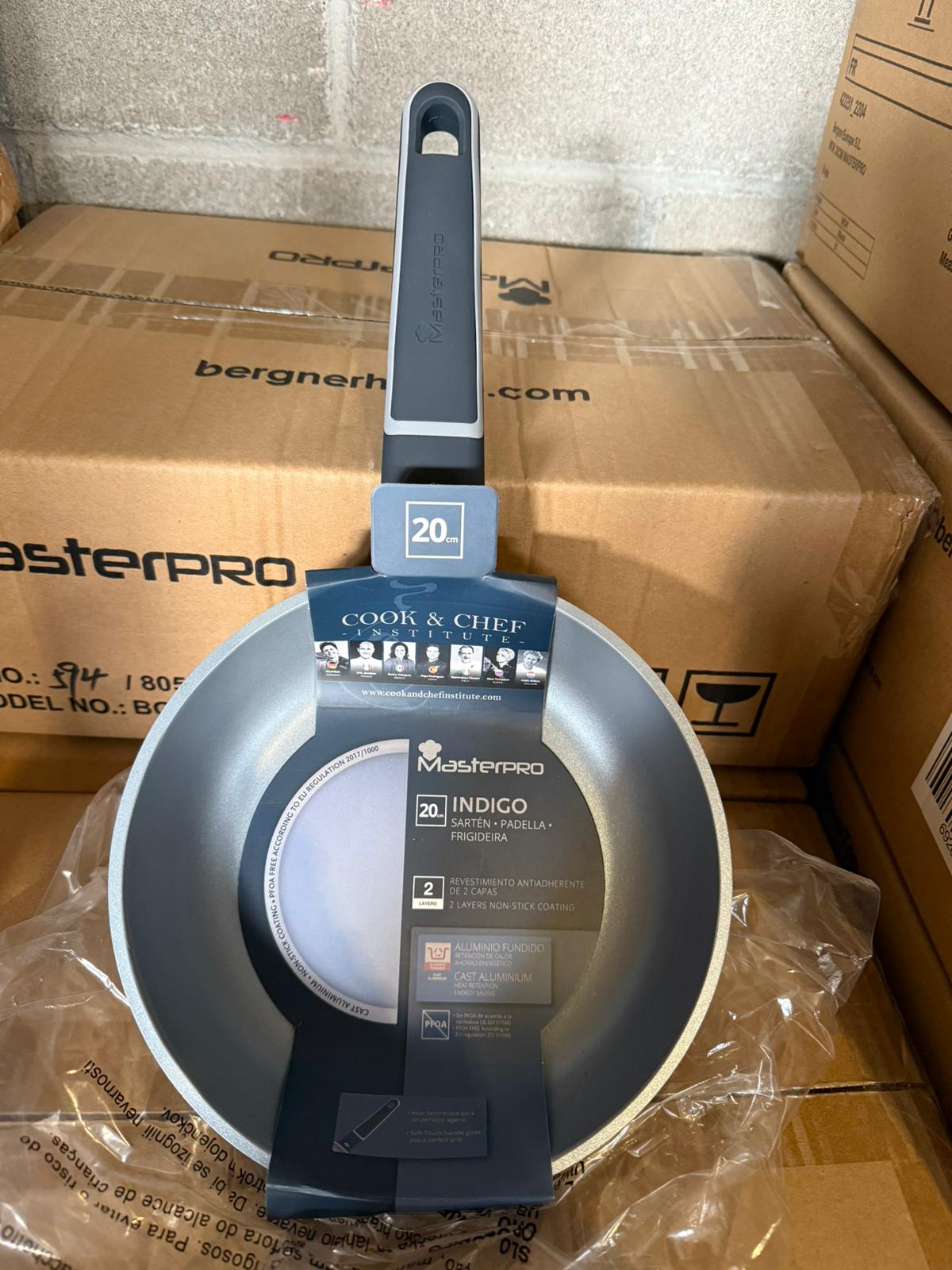 SARTEN 20X5.0CM ALUMINIO FUNDIDO IND INDIGO MP