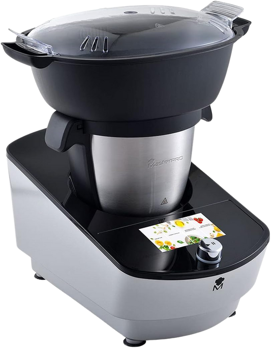 Masterpro Robot de Cocina Táctil- MultiCooker Touch 3,5L, Multifunción, 9 Programas