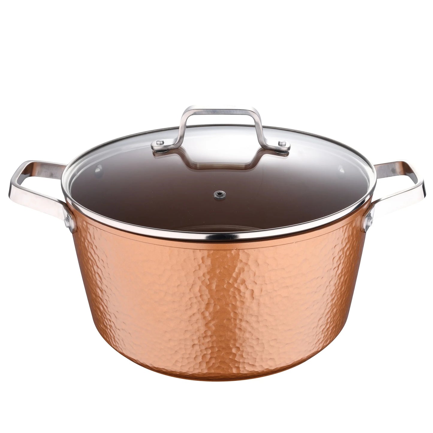 Cacerola Con Tapa 26cm 3,0L San Ignacio Aluminio Forjado Inducción, Colección Origen