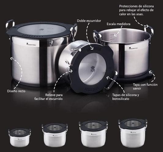Cacerola Masterpro SMART 28cm 4en1 12,9L