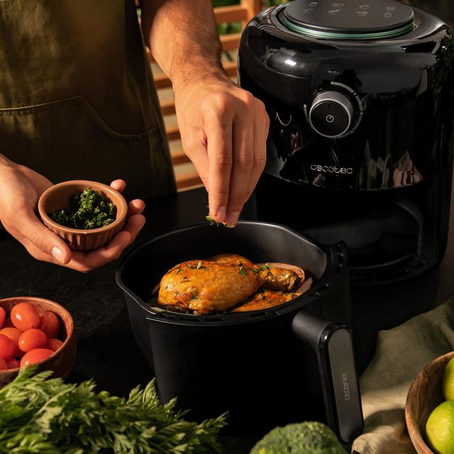 Cecofry Pixel 2500 Freidora sin aceite airfryer 2,5 L manual y compacta con tecnología PerfectCook