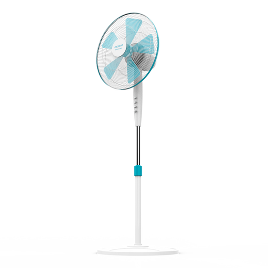 EnergySilence 500 Ventilador de Pie. 40 W, 5 Aspas de 40 cm de diámetro, Oscilante, 3 Velocidades