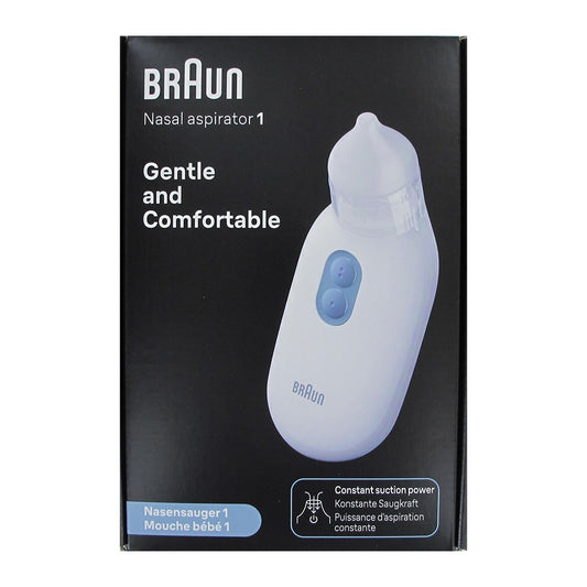 BRAUN Aspirador nasal eléctrico 2 niveles de succión